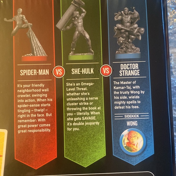 BRAINS and BRAWN unmatched marvel game! - Picture 5 of 6